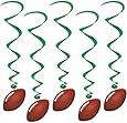 Football Whirls   (5/Pkg)