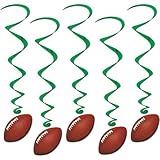 Football Whirls   (5/Pkg)