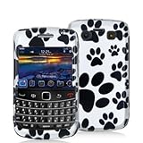 Dog Paw Design Crystal Hard Skin Case Cover for Blackberry Bold 9700 9780 P ....