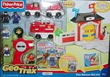 GeoTrax Rail & Road System : Fire Rescue Gift set Special Edition