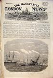 Deerhound Ship Albmama Lancaster Boat Fleet Print 1864