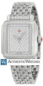 NEW MICHELE ART OF DECO DIAMOND LADIES WATCH MWW06T000063