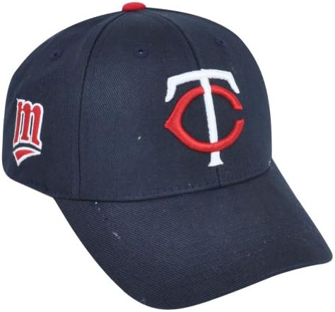 MLB Fan Favorite Minnesota Twins Dalrymple Baseball Adjustable Velcro Hat Cap
