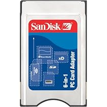 SanDisk 6-in-1 PC Card Adapter ( SDAD-67-A10, Retail Package)