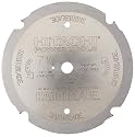 Hitachi 18008 HardiBlade 7-1/4-Inch 4 Tooth PCD Fiber Cement Saw Blade with 5/8-Inch and Diamond Knockout Arbor