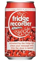 Kitsch'n'Fun Fridge Guard Novelty Pop Can with Voice Message