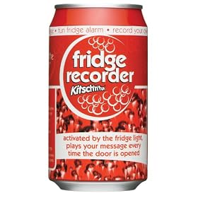 Kitsch'n'Fun Fridge Guard Novelty Pop Can with Voice Message