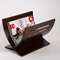 DESIGN ZEITUNGSST�NDER NEWS von DESIGN DELIGHTS zeitungskorb magazin box ablage sammler zeitung retro-braun