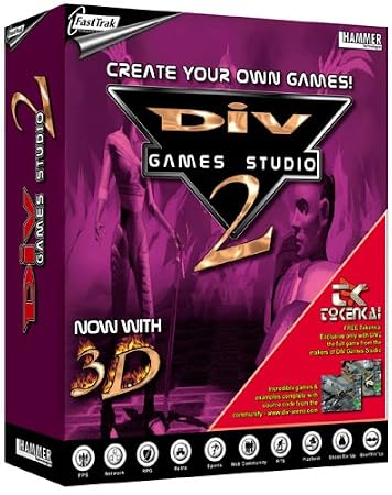 DIV Games Studio 2 with 3D (includes FREE game Tokenkai)