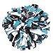 8 Inch Mixed 3 Color Show Pom with Baton Handle