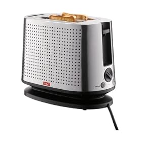 Bodum Bistro Toaster, 2 Slot, Matt Steel Finish