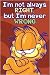 Search : GARFIELD POSTER OF THE CAT WRONG BY JIM DAVIS NEW 24232