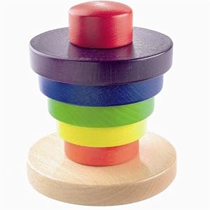 Rainbow Tower Stacking Set by Haba