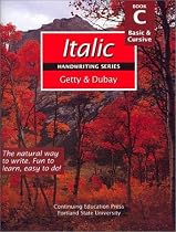 Italic Handwriting Series Book C