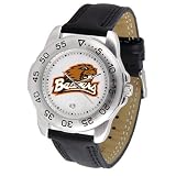 Oregon State Beavers NCAA Sport Mens Watch (Leather Band)