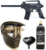 US ARMY Alpha Black Basic Tippmann Paintball Gun Set