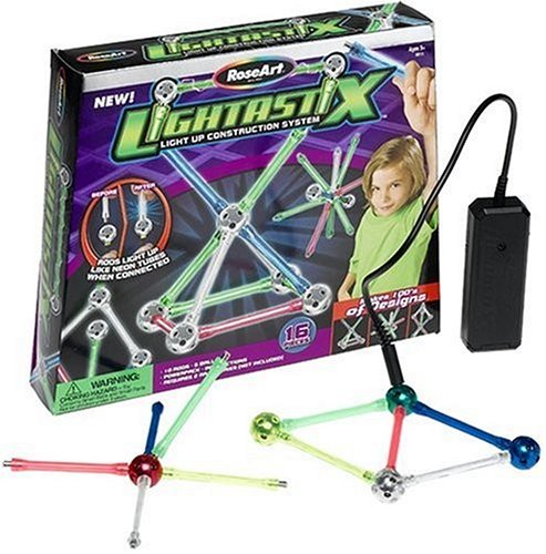 Childrens Toyshop  Toys : Lightastix 16-Piece Set