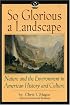 So Glorious a Landscape: Nature and the Environment in American History and Culture (American Visions (Wilmington, Del.), No. 5.)