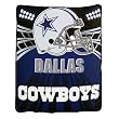 Dallas Cowboys Light Weight Fleece NFL Blanket (Shadow Series) (50"x60")