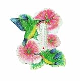 Outdoor Living : Hummingbird Thermometer