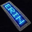 Belt - Blue LED programmable belt buckle