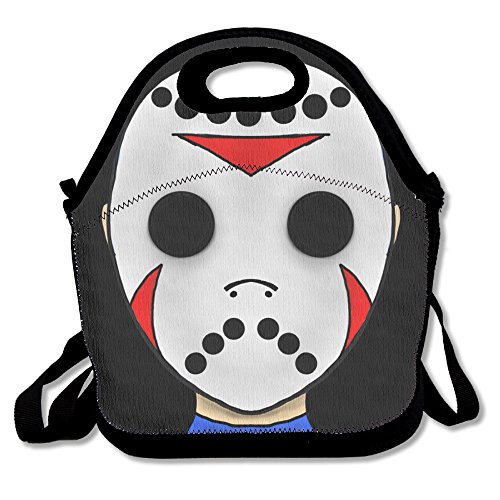 YeLeH2 Funny Delirious Game Lunch Tote Bag Lunch Box One Size Black