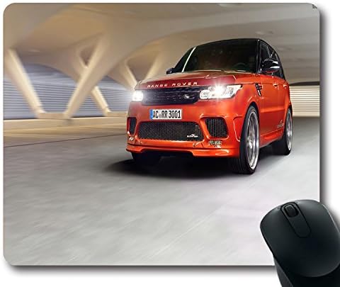 Cars Ac Schnitzer Land Rover Rangrover Front View MousPad Siz9 Inch(220mm) X 7 Inch(180mm) X 1/8(3mm)