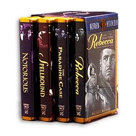 The Hitchcock Collection (Rebecca, The Paradine Case, Spellbound, Notorious) [VHS]