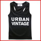 【GREEN TOMATO ＵＲＢＡＮ ＶＩＮＴＡＧＥベビー・キッズ・ジュニアタンクトップ】90cm/100cm/110cm/120cm/130cm/140cm/150cm【韓国 子供服 GREEN TOMATO グリーントマト】【タンクトップ】