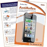 mumbi Displayschutzfolie iPhone 4 4S Displayschutz "AntiReflex" mit R�CKSEITEvon "mumbi"