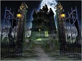 Create-A-Scene Eerie Estate 7ft Super-Size Scene 6pc