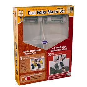 Click here to buy Wagner Spray Tech Corp 510161 WallMagic Dual Roller Starter Kit by Wagner.