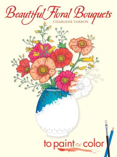 Beautiful Floral Bouquets to Paint or Color 