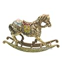 Rocking Horse Trinket Box Jeweled Vintage Style