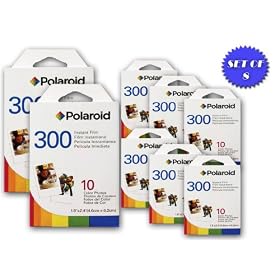 Click here to buy 8 Pack Of Polaroid PIF-300 Instant Film for 300 Series Cameras + DBRoth Micro Fiber Cloth.