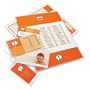 GBC(R) Clear Laminating Pouches, Starter Kit, 5 Mil, Assorted Sizes, Pack Of 23