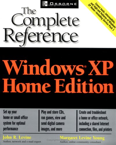 Windows(R) XP Home Edition: The Complete Reference