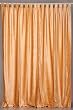 Peach Velvet Curtains / Drapes / Panels with Loop Tops - made to measure