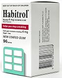Habitrol Nicotine Gum 4mg Mint 96 Pieces Buy 1 Box or MORE!