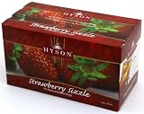 Review Hyson  / Hyson Tea, Strawberry Sizzlee, Teabags, 25-Count Boxes (Pack of 24)