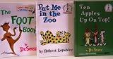 Ten Apples Up On Top / Put Me in the Zoo / The Foot Book - 3 Book Set (I Can Read It Beginner Books)
