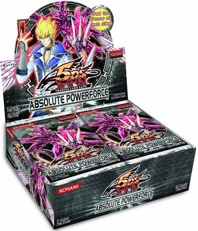 YuGiOh 5D s Absolute Powerforce Booster Box 24 Packs