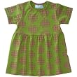 Swedish Kids Girls Green Apple Dress