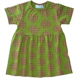 Swedish Kids Girls Green Apple Dress
