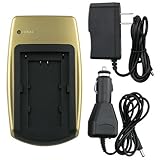 110V AC (Input), 12V-1A (Output), Battery Charger for SONY NP-FH100, NP-FH3 ....