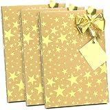 3 DVD Instant Gift Boxes plus FREE Gift Tags & Bows in Gold