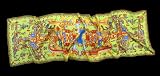 Silk Shawl Pakal in Green