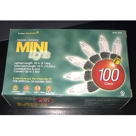 Indoor/outdoor Mini Lights