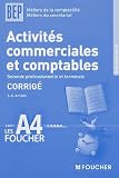 Activités commerciales et comptables BEP comptabilité/secrétariat : Corrigé
