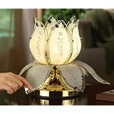 Lotus Blossom Desk And Table Touch Lamp